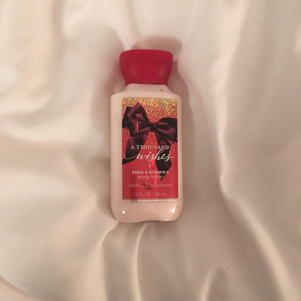 *DISPOSING SOON* a thousand wishes lotion